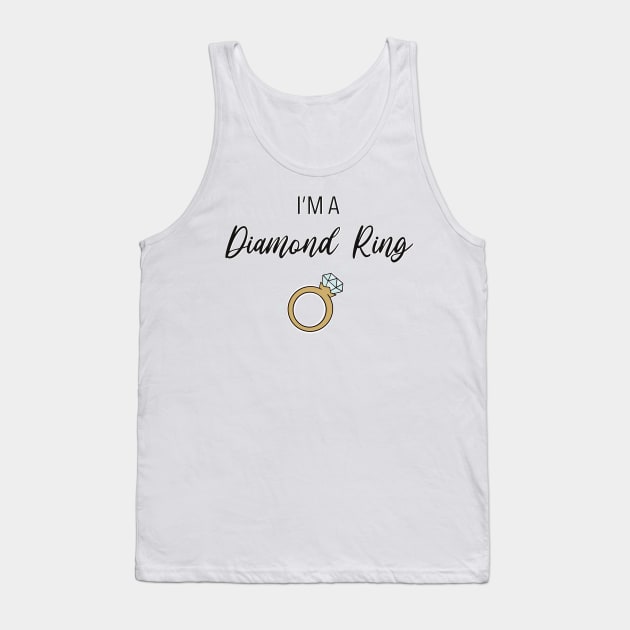 I'm a Diamond Ring Tank Top by Hallmarkies Podcast Store